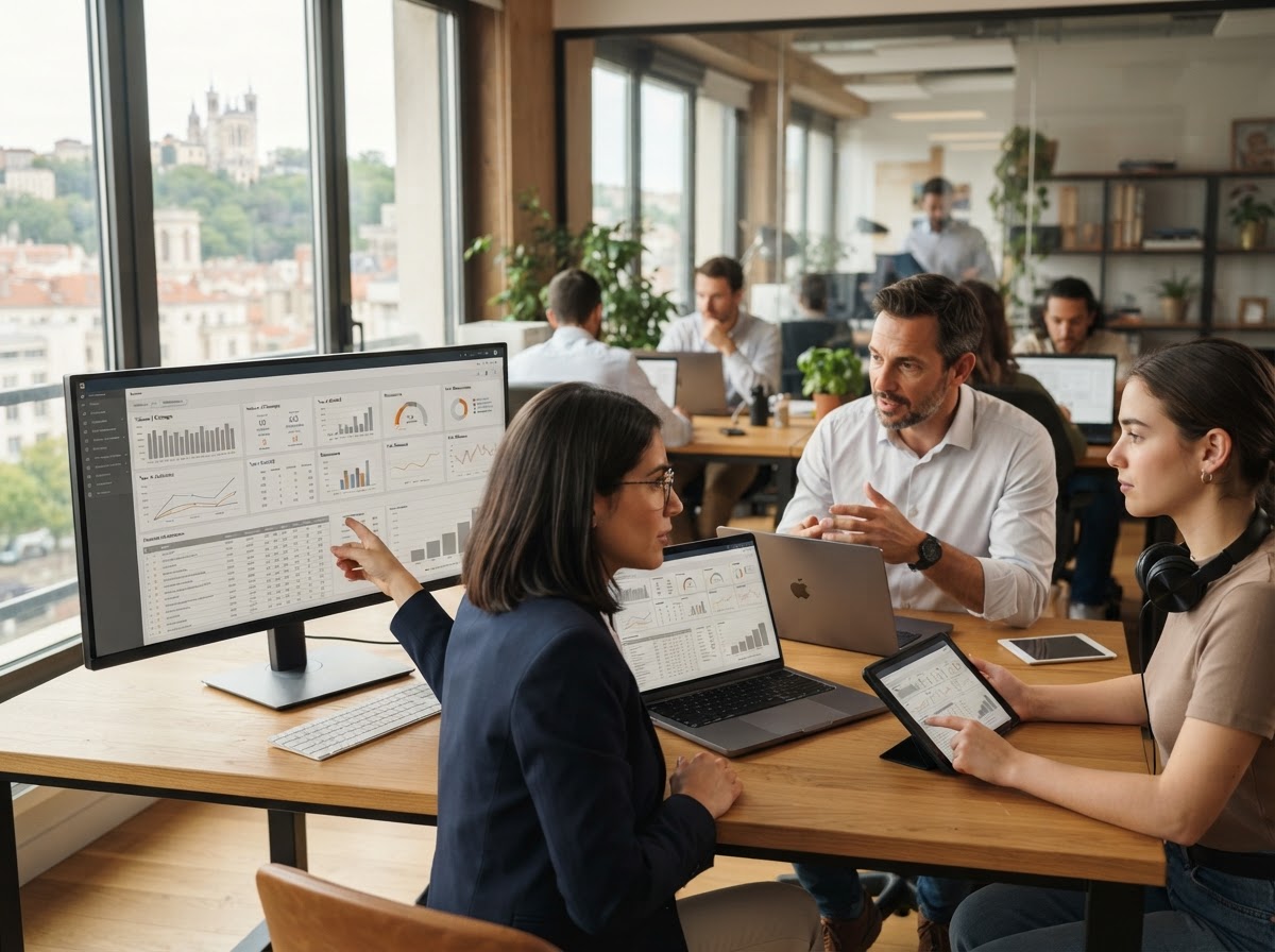 Swap Avoirense - équipe technique travaillant sur l'analyse de données financières